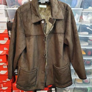 Joseph Abboud Vintage Shearling style Winter coat